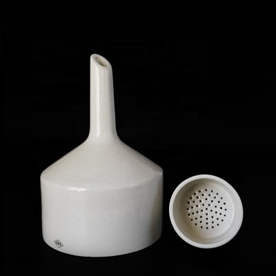 Labs 60mm Glazed Porcelain Buchner Funnel