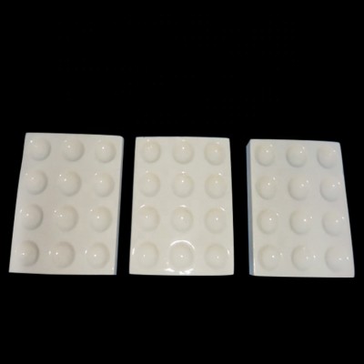 Labs Porcelain Spot Plate with 12 Depressions