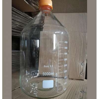 Labs 5000ml Borosilicate Glass Reagent Bottle