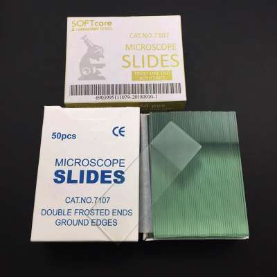 Lab Glass Ground Edges Microscope Slides 7107