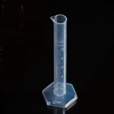 Labs 10ml Plastic Graduated Measure Cylinder