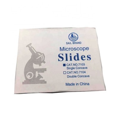 Lab Frosted Microscope Slide Single Concave